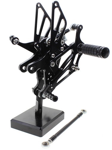 Black cnc motorcycle - cnc, rearset