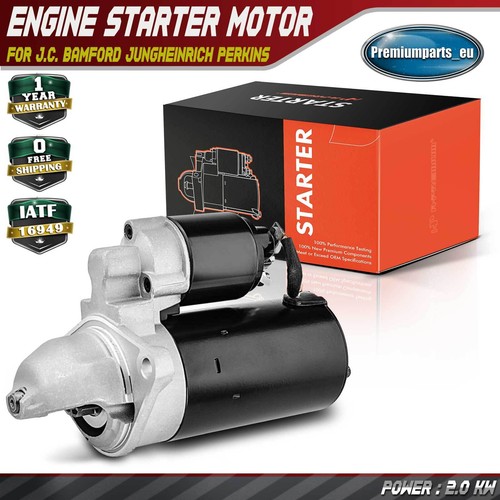 Starter motor for perkins - for, jcb
