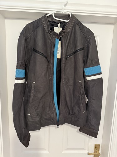 Diesel leather jacket boys - diesel,