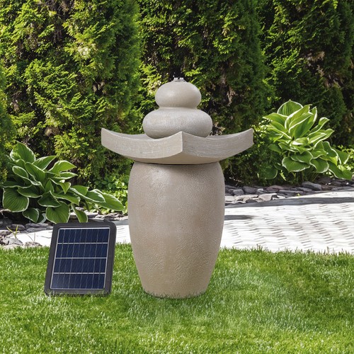 62cm tall solar - tall, powered