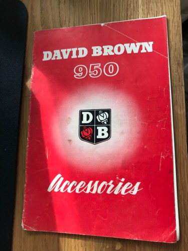 David brown tractor - tractor, 950