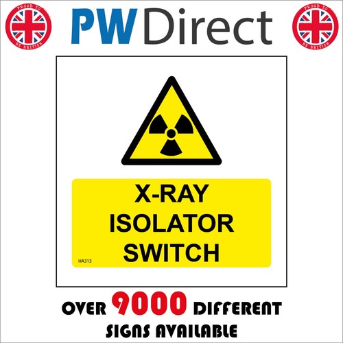 Sign ray isolator - isolator, switch