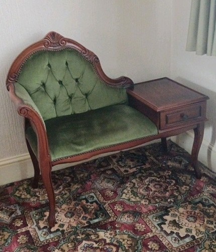 Vintage furniture telephone