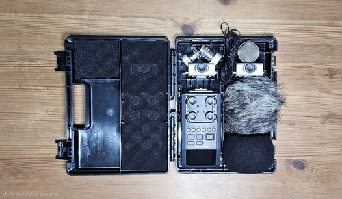 Zoom track portable - h6, 6-track