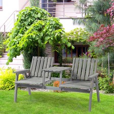 2Seater Wooden Garden Park