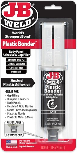 Weld plasticbonder black - j-b,