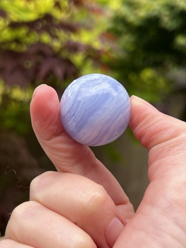 Blue lace agate - blue,