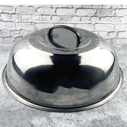 32cm stainless steel pot lid - steel,