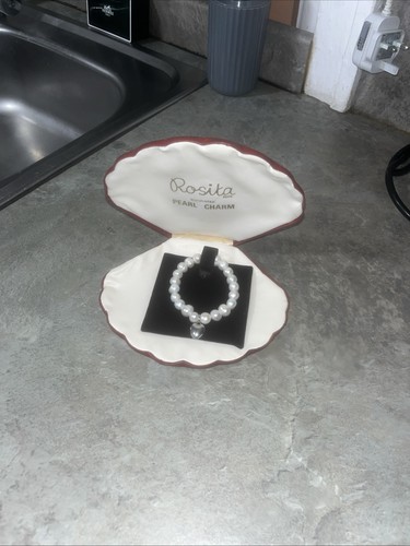 Vintage rosita pearl bracelet - rosita,