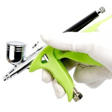 Airbrush Holder Accessories Portable Plastic Airbrush Stand for Double Action