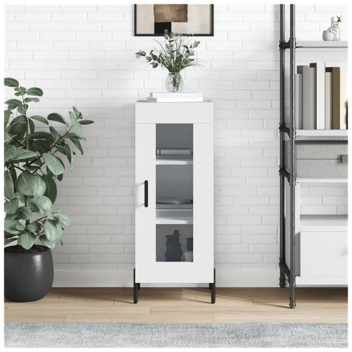 Sideboard high gloss white - sideboard,