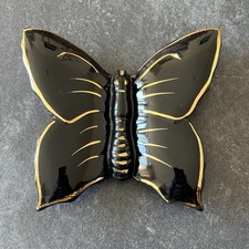 Vintage MCM Butterfly Black