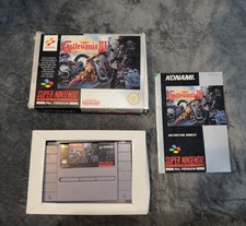Super Castlevania IV SNES Super Nintendo Boxed Complete