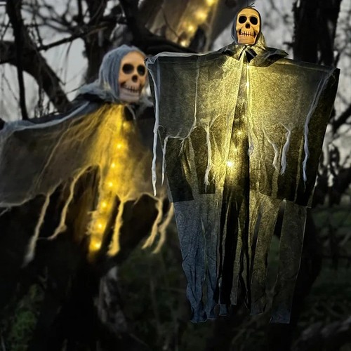 Halloween glowing skull - halloween,
