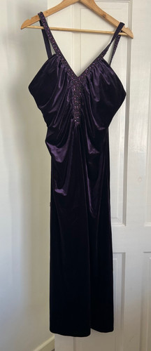 Stunning purple full length