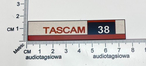 Tascam tape deck - tascam, badge