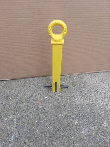 Eye ground anchor - m, cement