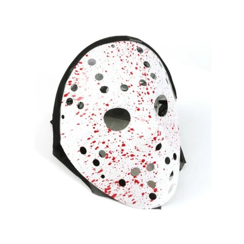 Jason blood stained mask - stained, with