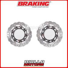 FRONT BRAKE DISC KIT BRAKING YAMAHA FZS FARE 1000 2005 - [FLOATING WAVE]