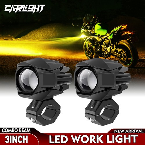 2pcs white yellow led - 2pcs,