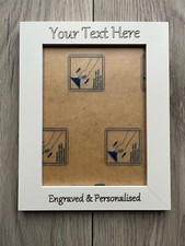 Custom Photo Frame, Engraved