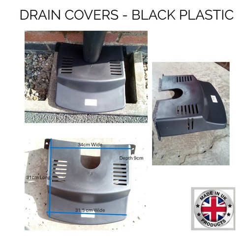 Drain cover fully covers - drain,