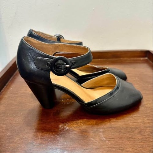 Clarks artisan black - black, leather