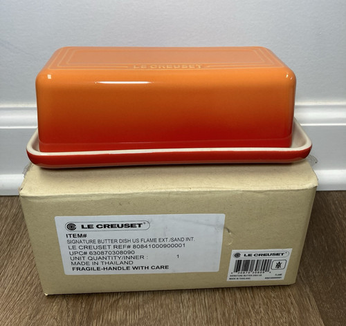Flame signature butter dish - "flame",