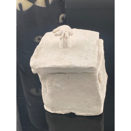 Signed studio pottery entombed - studio,