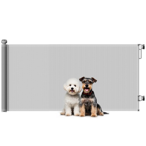 Pawhut retractable stair gate - retractable,