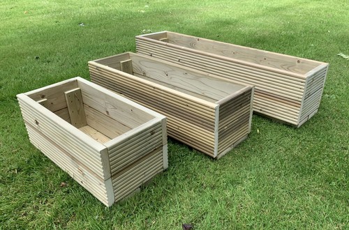 Wooden garden planters plant - wooden,