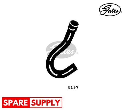 Radiator hose for ford consul - hose,