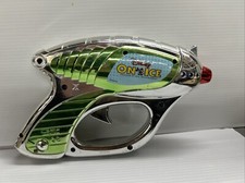 Rare Toy Story Buzz Chrome Laser Gun Pistol Blaster DISNEY ON ICE Working Sound