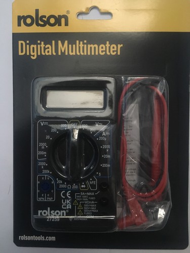 Digital multimeter measures - digital, multimeter-measures