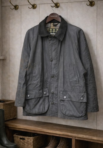 Barbour ashby wax jacket - ashby, navy
