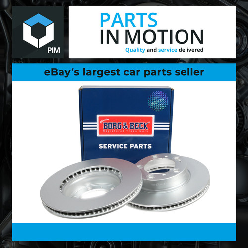 Brake discs pair vented - discs,