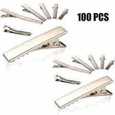 100 ALLIGATOR HAIR CLIPS 45mm