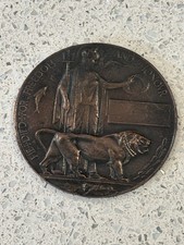 Death Penny Memorial Plaque