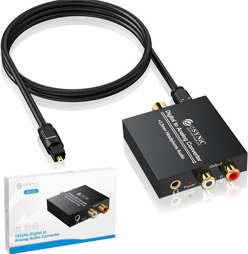 Esynic 192khz optical rca - esynic,