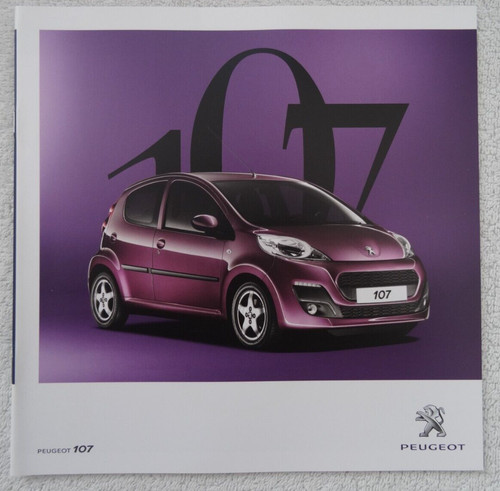 Peugeot 107 brochure - peugeot,