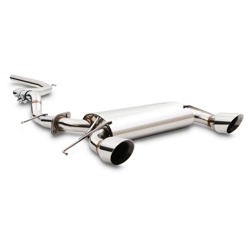 Stainless steel cat back - steel,