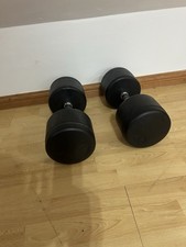 Black Body Power Dumbbell Set 50KG. Excellent Condition Home Use Only