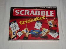 New Scrabble Trickster Family Board Game Factory Sealed