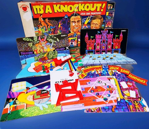 Knockout board game - board,