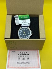 SEIKO ALBA  AQPK402 Military Field Watch Quarts Blue from Japan?