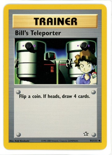 Bill teleporter 111 - 91/111, neo
