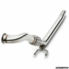 2.25" STAINLESS RACE DE CAT EXHAUST DECAT DOWNPIPE FOR VW GOLF MK5 2.0 TDI 04-09