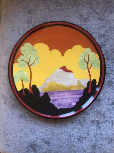 Clarice cliff etna large - clarice, "etna"