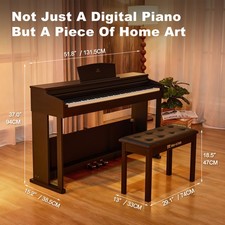 ♬Mustar 88 Key Full Weighted