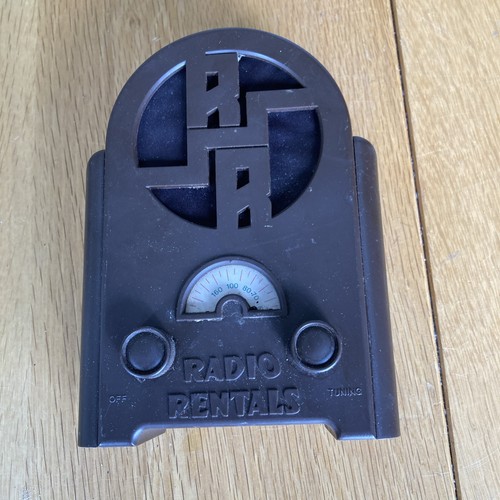 Vintage 1970s radio rentals - radio,